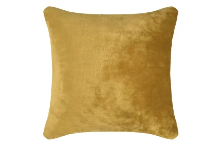 Față de pernă Doudou 40X40 cm, culoare muștar, 100% poliester - imagine 2