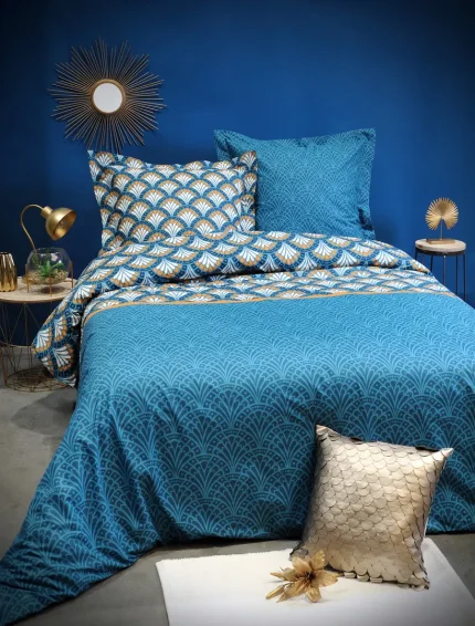 Pernă decorativă Gasbychic 40X40 cm, culoare șampanie, 50% polypropilena 50% poliester - imagine 5