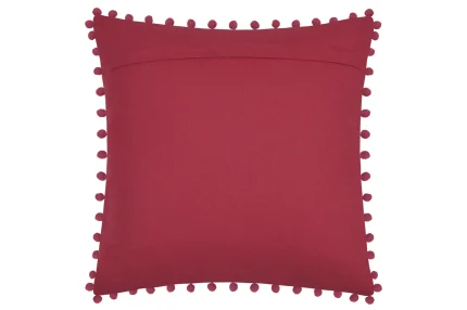 Pernă decorativă Sanchez 40X40 cm, culoare roșu, 100% bumbac - imagine 4