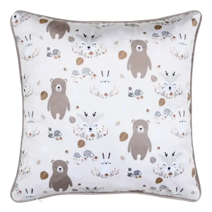 Pernă decorativă Gabin 40X40 cm, culoare natural, 100% poliester