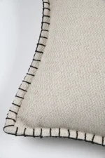 Pernă decorativă Aline 30X50 cm, culoare bej, 19% in 81% bumbac