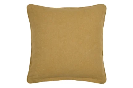 Pernă decorativă Aloha 40X40 cm, culoare bej închis, 55% bumbac 45% poliester - imagine 4