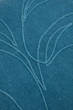 Pernă decorativă Aloha 40X40 cm, culoare albastru, 45% poliester 55% bumbac - imagine 5