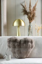 Pernă decorativă Maddy 40X45 cm, culoare natural, 100% poliester - imagine 2