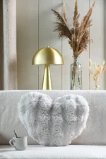 Pernă decorativă Maddy 40X45 cm, culoare crem, 100% poliester - imagine 2