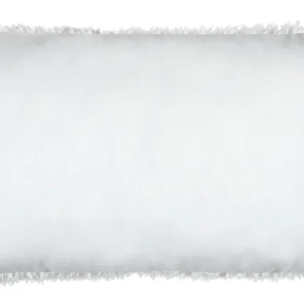 Pernă decorativă Mouton 50X80 cm, culoare alb, 100% poliester