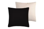 Pernă decorativă Duo 50X50 cm, culoare negru/in, 100% bumbac - imagine 3