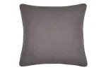 Pernă decorativă Coline 45X45 cm, culoare greige, 100% bumbac - imagine 3