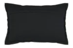 Pernă decorativă Helios 40X60 cm, culoare negru, 100% bumbac - imagine 4