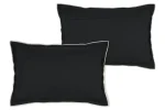 Pernă decorativă Helios 40X60 cm, culoare negru, 100% bumbac - imagine 3