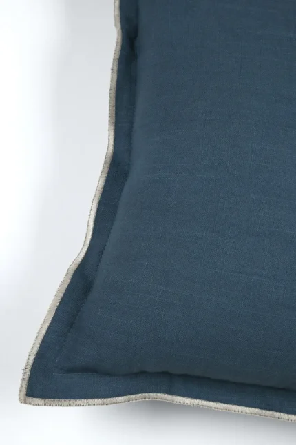 Pernă decorativă Helios 40X60 cm, culoare albastru, 100% bumbac - imagine 5