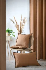 Pernă decorativă Helios 40X60 cm, culoare cappuccino, 100% bumbac - imagine 6