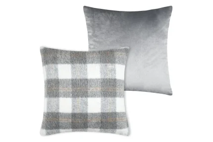 Pernă decorativă Gresy 45X45 cm, culoare gri, 100% poliester - imagine 3