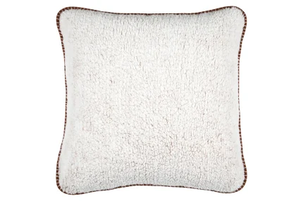 Pernă decorativă Winston 50X50 cm, culoare natural, 100% poliester - imagine 2