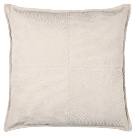 Pernă decorativă Dandy 45X45 cm, culoare natural, 100% poliester