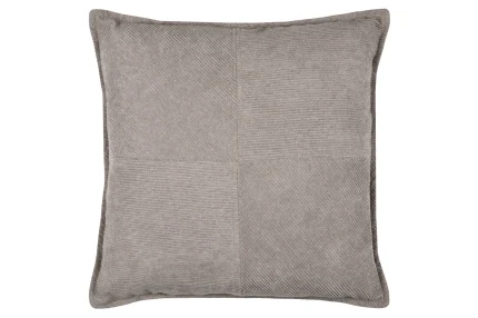 Pernă decorativă Dandy 45X45 cm, culoare greige, 100% poliester - imagine 3