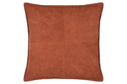 Pernă decorativă Dandy 45X45 cm, culoare arămiu, 100% poliester - imagine 3