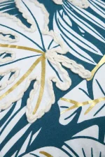 Pernă decorativă Aloha 40X60 cm, culoare albastru, 45% poliester 55% bumbac - imagine 5