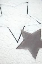 Pernă decorativă Doureve 45X45 cm, culoare bej, 100% poliester - imagine 5