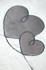 Pernă decorativă Doureve 45X45 cm, culoare greige, 100% poliester