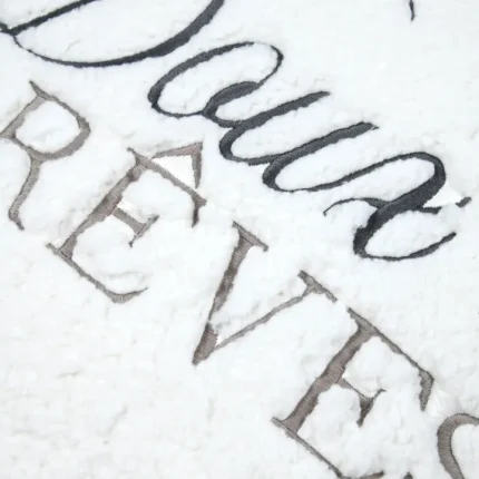 Pernă decorativă Doureve 45X45 cm, culoare natural, 100% poliester