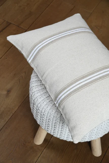 Pernă decorativă Montauban 40X60 cm, culoare alb, 100% bumbac - imagine 3