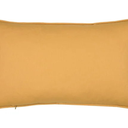 Pernă decorativă Zita 30X50 cm, culoare verde/muștar, 100% bumbac