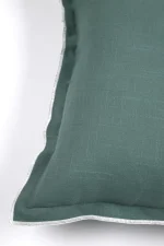 Pernă decorativă Helios 45X45 cm, culoare gri verde, 100% bumbac