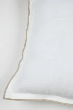 Pernă decorativă Helios 45X45 cm, culoare alb, 100% bumbac