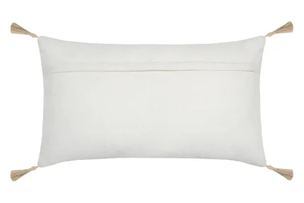 Pernă decorativă Nova 35X60 cm, culoare natural, 45% poliester 55% bumbac - imagine 2