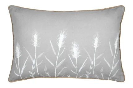 Pernă decorativă Pampa 40X60 cm, culoare natural, 45% poliester 55% bumbac - imagine 4