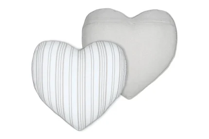 Pernă decorativă Josephine 45X45 cm, culoare crem, 45% poliester 55% bumbac - imagine 2