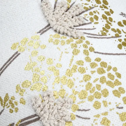 Pernă decorativă Oriana 40X70 cm, culoare auriu, 45% poliester 55% bumbac