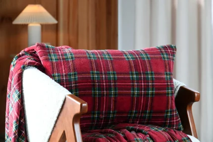 Pernă decorativă Willis 40X60 cm, culoare roșu, 100% poliester - imagine 3