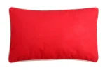 Pernă decorativă Duo 30X50 cm, culoare roșu/in, 100% bumbac