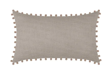 Pernă decorativă Sanchez 30X50 cm, culoare natural, 100% bumbac - imagine 3