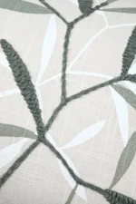 Pernă decorativă Yuki 30X50 cm, culoare jad, 100% bumbac - imagine 5