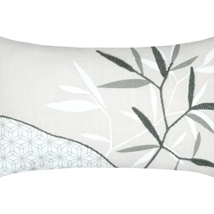 Pernă decorativă Yuki 30X50 cm, culoare jad, 100% bumbac