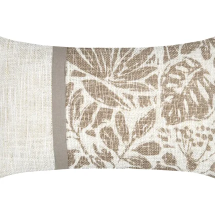 Pernă decorativă Hemera 30X50 cm, culoare greige, 100% bumbac