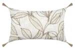 Pernă decorativă Hemera 30X50 cm, culoare crem/greige, 100% bumbac - imagine 4