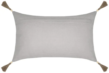Pernă decorativă Pampa 30X50 cm, culoare natural, 45% poliester 55% bumbac - imagine 2