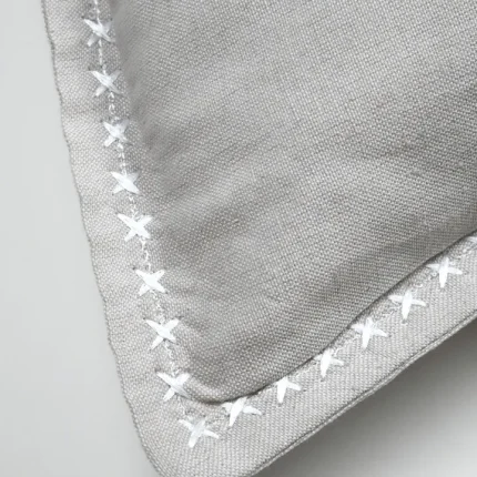 Pernă decorativă Josephine 35X60 cm, culoare natural, 45% poliester 55% bumbac