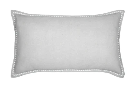 Pernă decorativă Josephine 35X60 cm, culoare natural, 45% poliester 55% bumbac - imagine 4