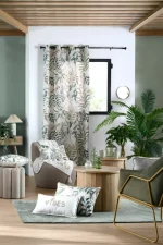 Pernă decorativă Ombrage 30X50 cm, culoare alb, 45% poliester 55% bumbac - imagine 5