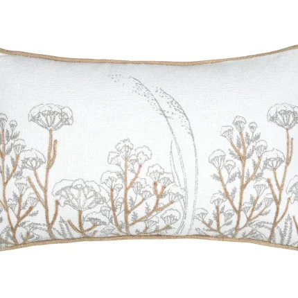 Pernă decorativă Oriana 30X50 cm, culoare natural, 45% poliester 55% bumbac