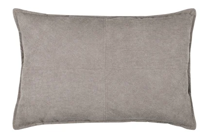 Pernă decorativă Dandy 40X60 cm, culoare greige, 100% poliester - imagine 3