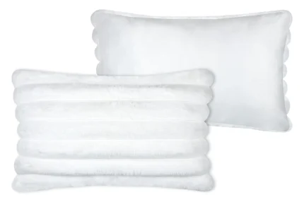 Pernă decorativă Polary 50X80 Cm, culoare alb, 100% poliester - imagine 3