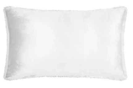 Pernă decorativă Cosylife 50X80 cm, culoare alb, 100% poliester - imagine 4