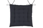 Pernă de scaun Duo Antracit/Gri 40X40 cm, culoare antracit/gri, 100% bumbac