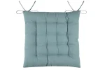 Pernă de scaun Duo Bleu/Perla 40X40 cm, culoare bleu/perlă, 100% bumbac - imagine 3